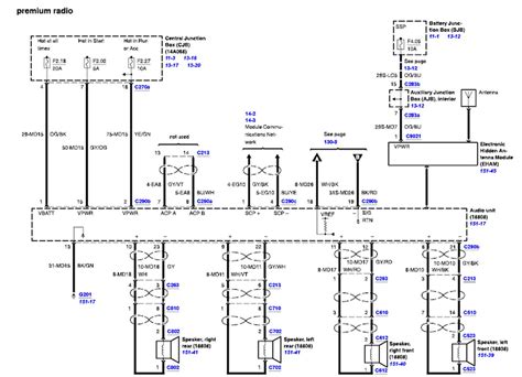 2006 lincoln mark lt radio wiring diagram 